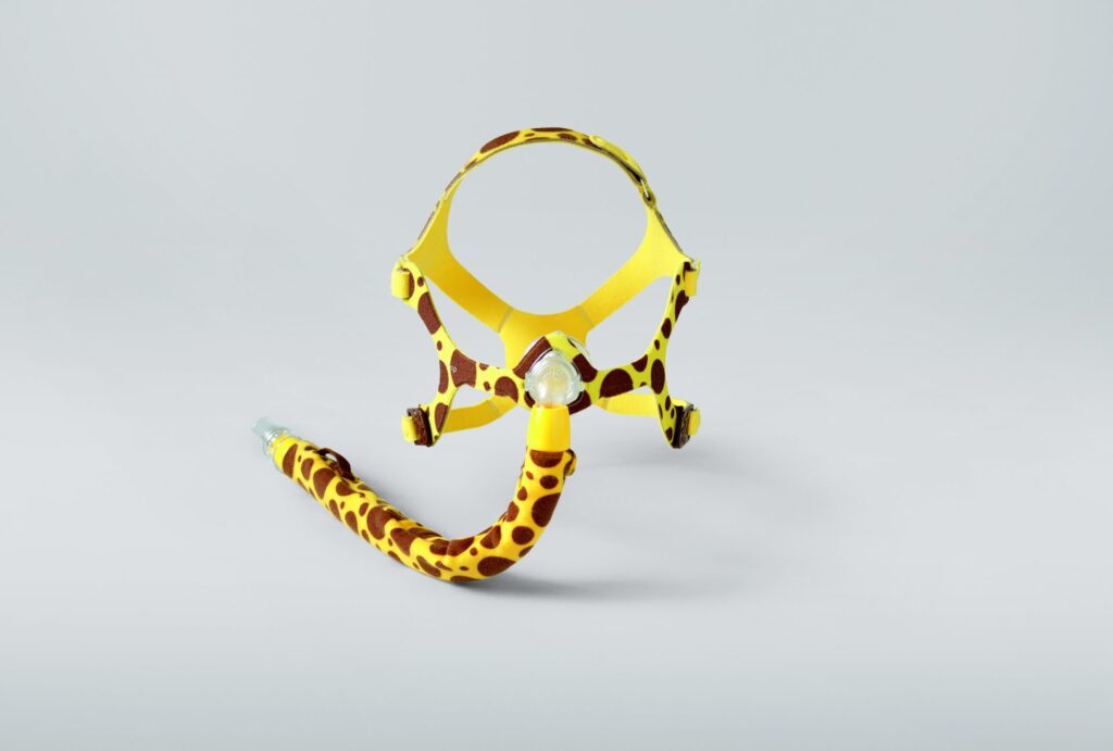 Wisp Pediatric Nasal Mask With Hose Hi Res.